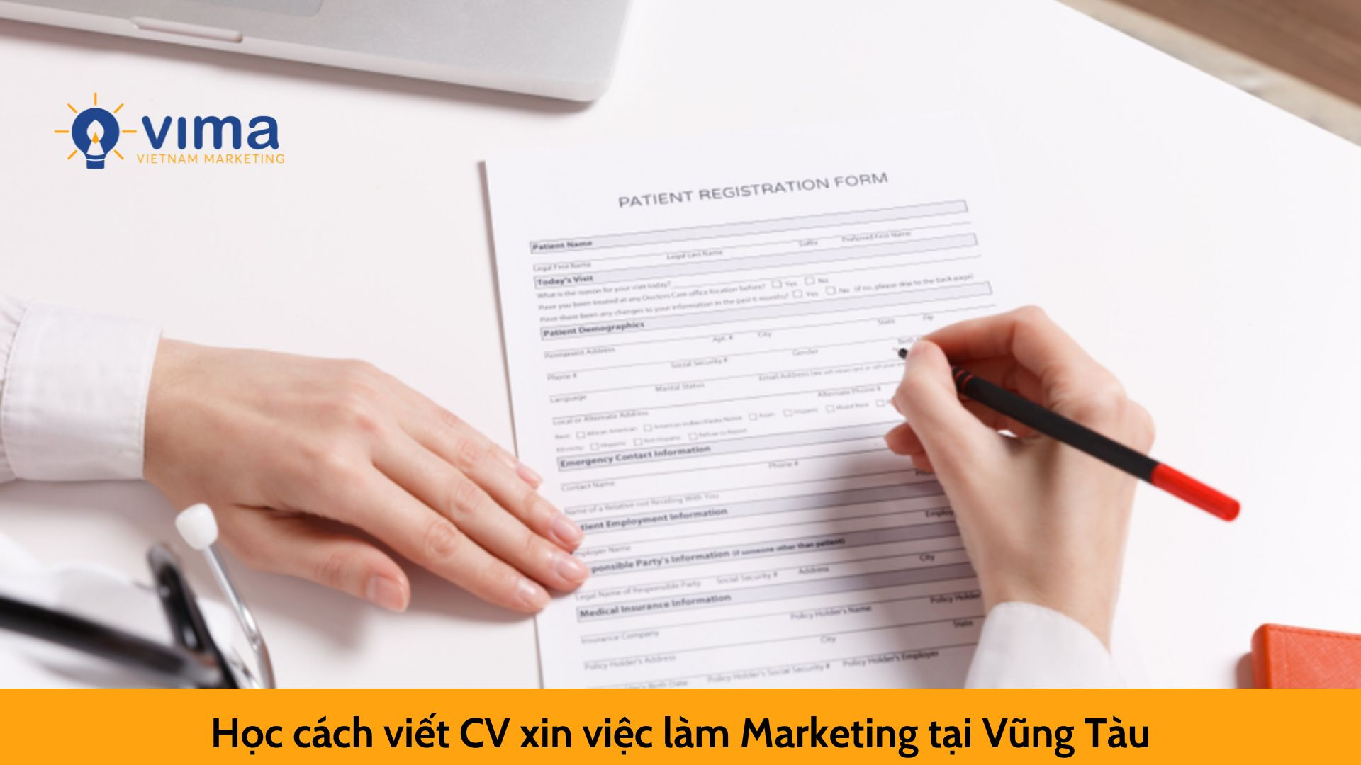 Học cách viết CV xin việc làm Marketing tại Vũng Tàu